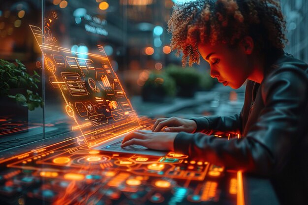 Foto ragazze che guardano gli schermi elettronici