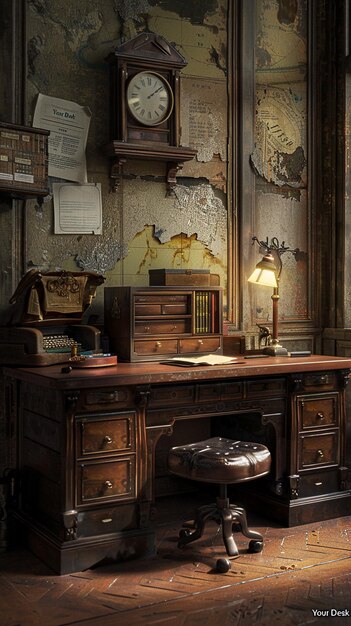 Your Desk Awaits High Detail Realism in an Office Scene