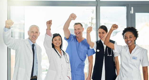 Foto la tua salute è della massima importanza colpo di medici in ospedale