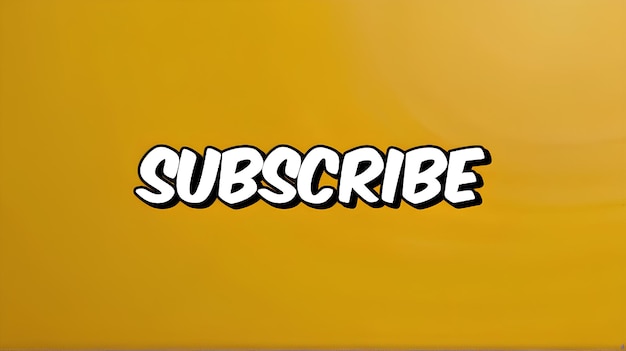 Photo youtube banner for subscribe