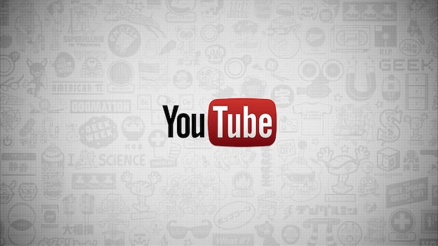 YouTube logo geek science backgrounds business symbol technology