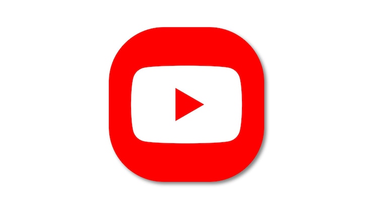 Foto youtube-logo met afspeelknop