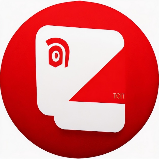 Foto logo youtube png con logo yt in stile 3d