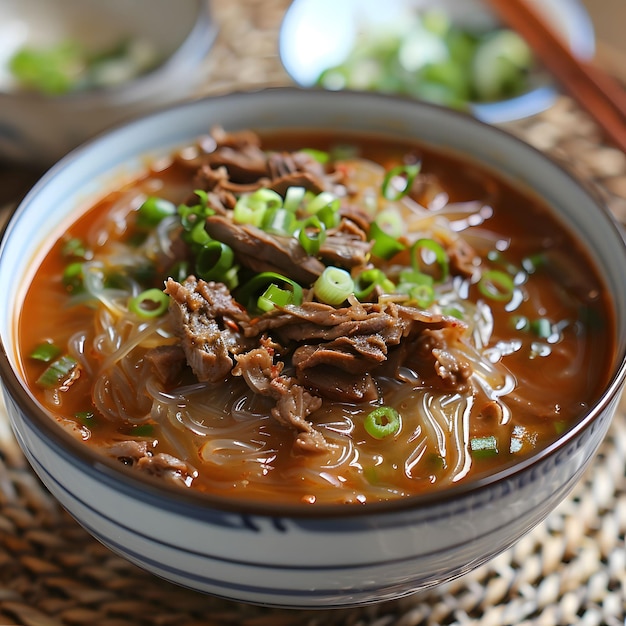 Yukgaejang spicy beef soup