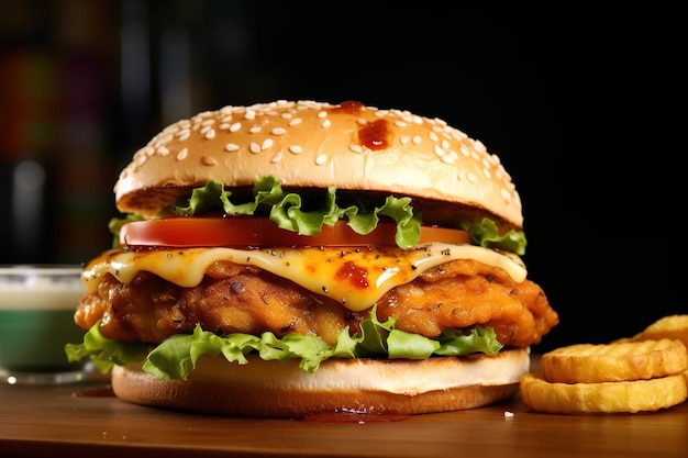 Yummy Chicken Burger