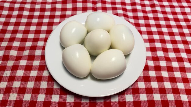 Yummy healthy boiled eggs