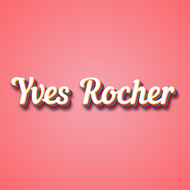 Yves Rocher Teksteffect Foto Afbeelding Cool