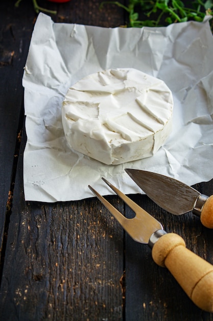 Zachte kaas Camembert of Brie