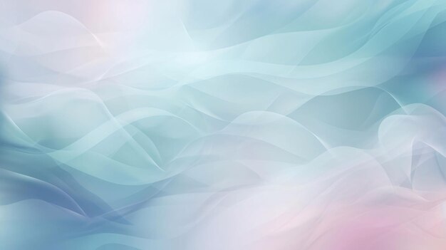 Foto zachte pastel abstracte achtergrond met gladde lijnen in blauwe en roze kleuren