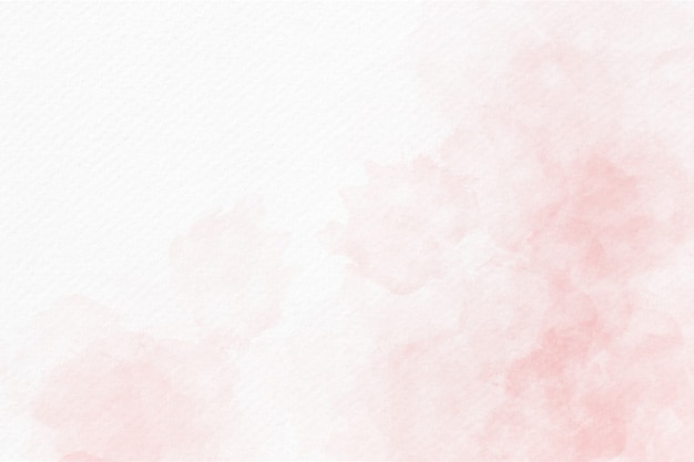 Zachte roze waterverf abstracte achtergrond