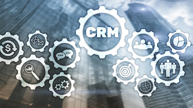 Zakelijk Klant CRM Management Analyse Serviceconcept Relatiebeheer