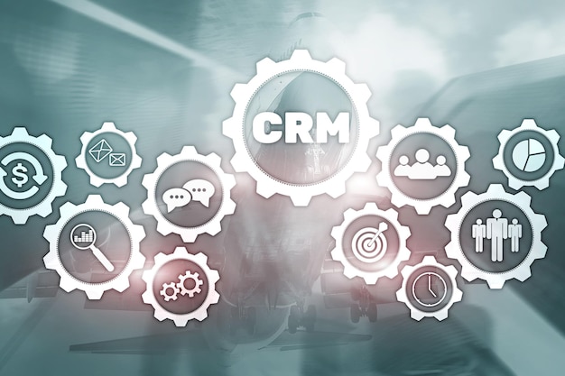 Zakelijke klant CRM Management Analyse Service Concept Relatiebeheer