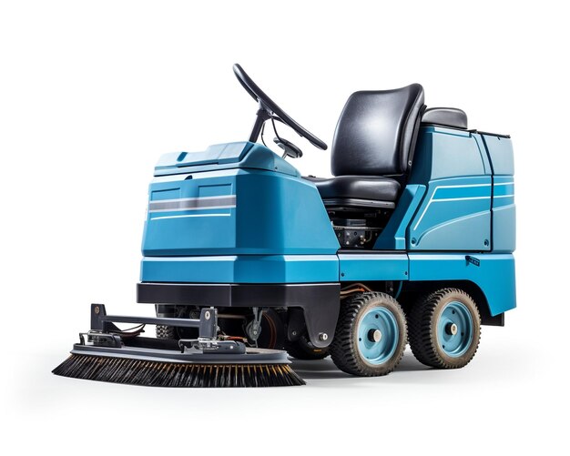 Photo zamboni on white background