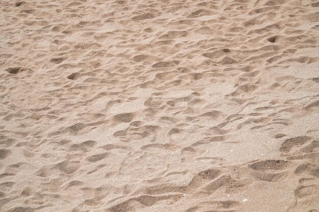 Zand op een zomerstrand