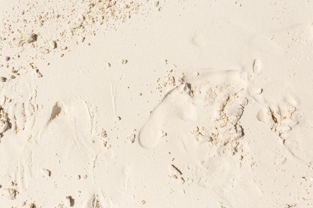 Zand op het strand als achtergrond