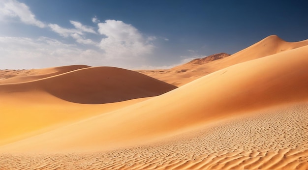 zandduinen in de woestijn woestijn met woestijn zand woestijn scène met zand zand in de woustijn