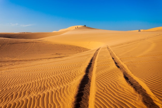 Zandduinen in Mui Ne