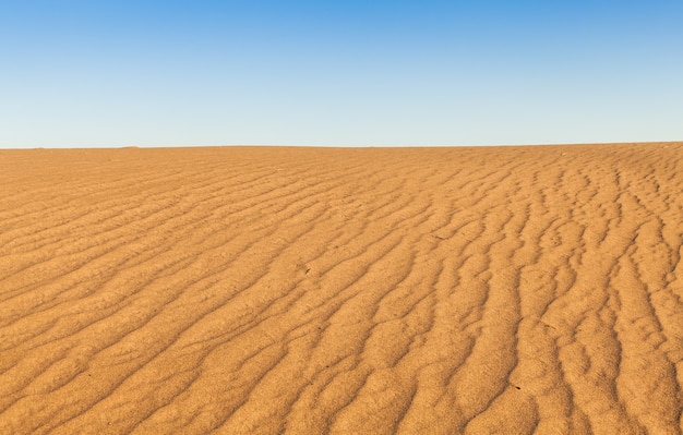 Zandduinen van Mesquite Flat in Death Valley Desert - Californië