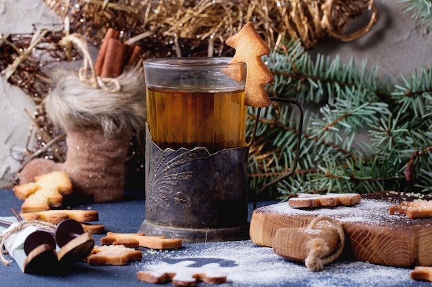 Zandkoek kerstkoekjes voor kopjes