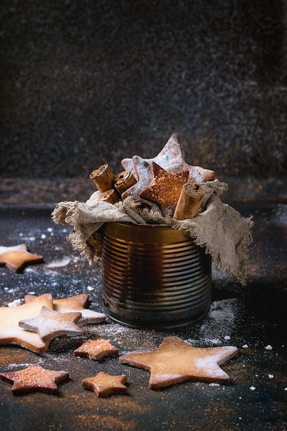 Zandkoek stervorm suiker koekjes