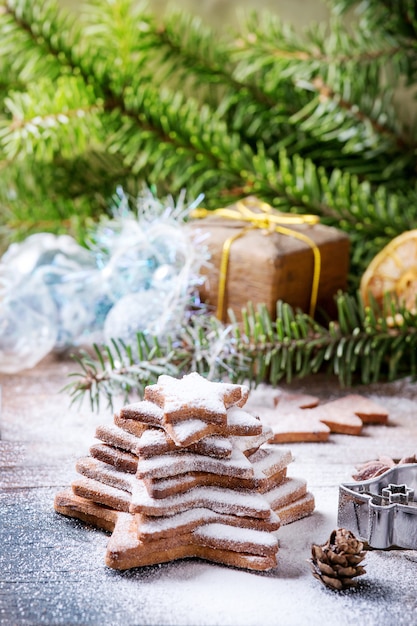 Zandkoek stervorm suiker koekjes