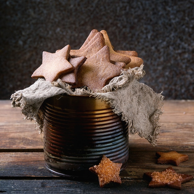 Zandkoek stervormige suikerkoekjes