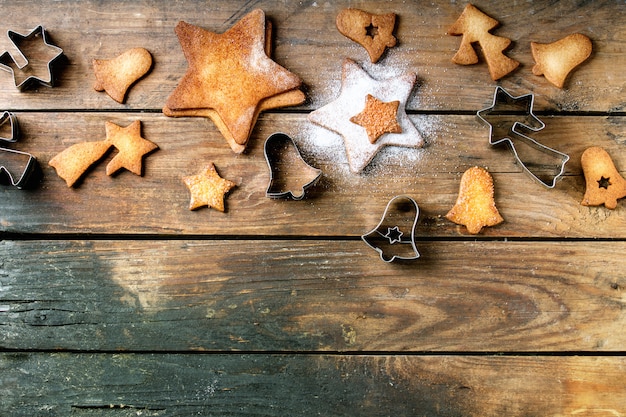 Zandkoek stervormige suikerkoekjes