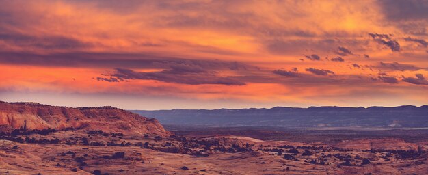 Zandsteenformaties in Utah, VS