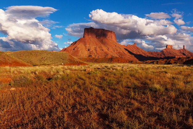 Zandsteenformaties in Utah, VS