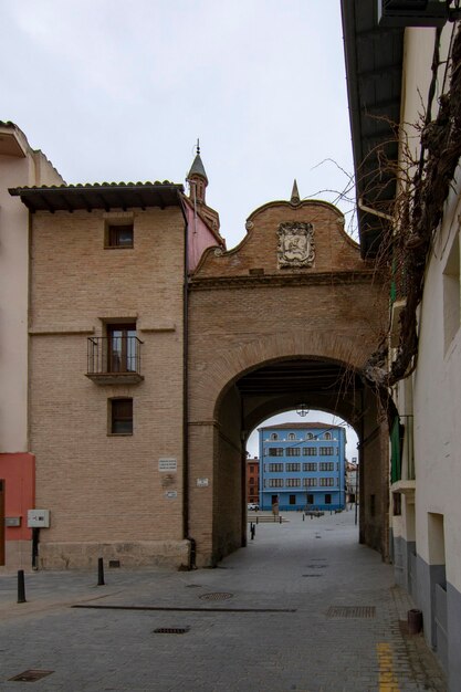 Zaragoza Gate in Calatayud Spain