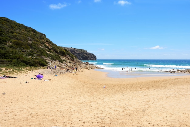 Zavial strand, vila do bispo, algarve, portugal