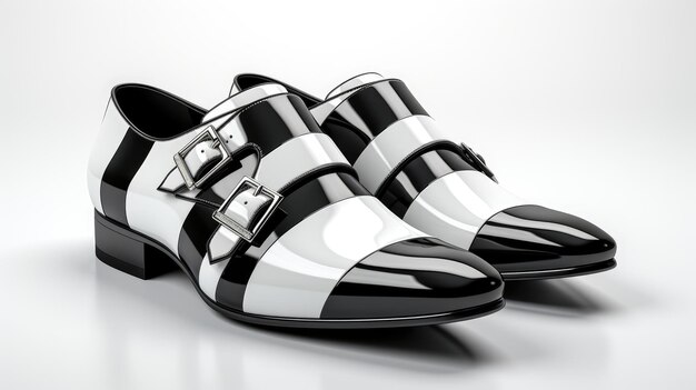 Photo zebra footwear design shoes