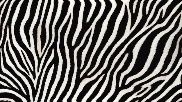 Zebra huid achtergrond zebra vacht naadloos patroon digitale kunst