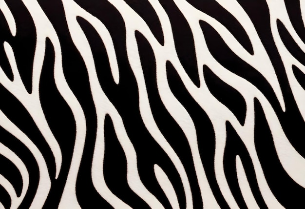 Zebra Print Pattern Illustratie Digitale kunstwerk Dierenbont Schilderkunst Achtergrondontwerp