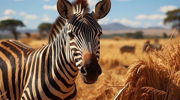 Zebra Serengeti National Park Tanzania East Africa