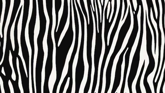 Photo zebra skin background zebra fur seamless pattern digital art