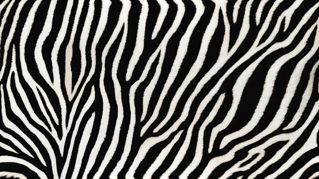 Photo zebra skin background zebra fur seamless pattern digital art