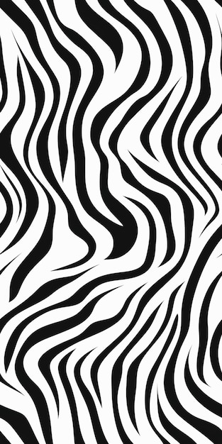 zebra stripes pattern in black and white generative ai