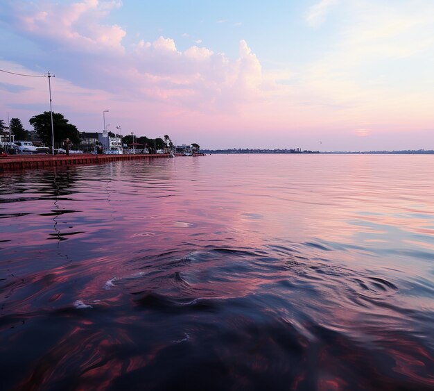 Zee strand en lucht