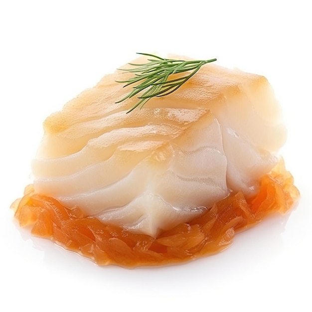 Zeebaarsfilet met aspergezeevruchten