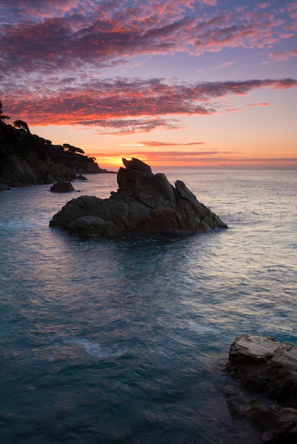 Zeegezicht in Costa Brava