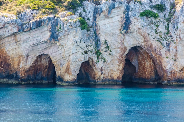 Zeegrotten op Zakynthos