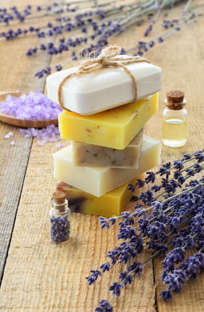 Zeep lavendel Ingrediënt voor spa