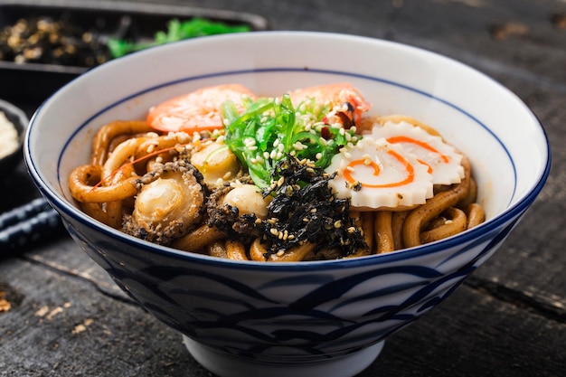 Zeevruchten Udon Ramen