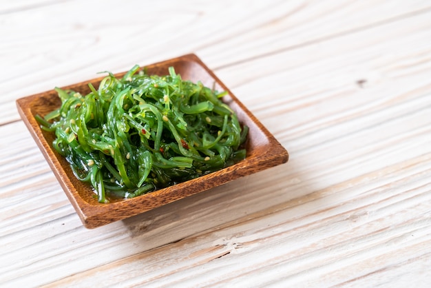 zeewiersalade in Japanse stijl