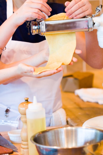 Zelf verse spaghetti leren maken.