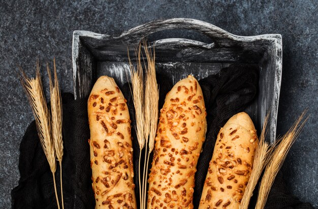 Zelfgemaakt brood.