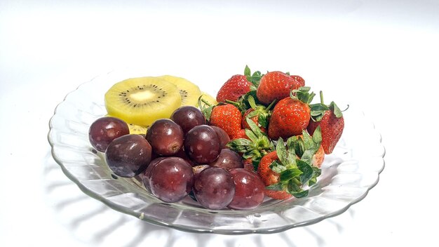 Zelfgemaakt zomerfruit met antioxidanten