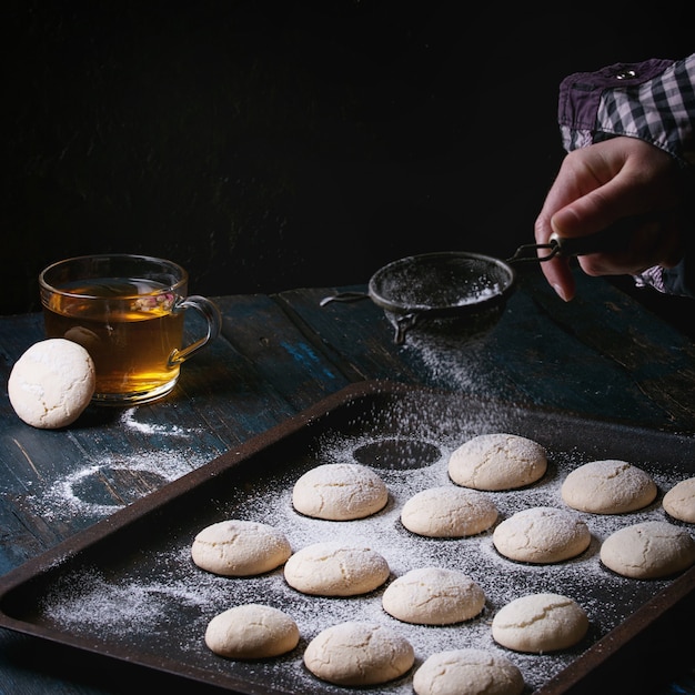 Zelfgemaakte Amandelkoekjes