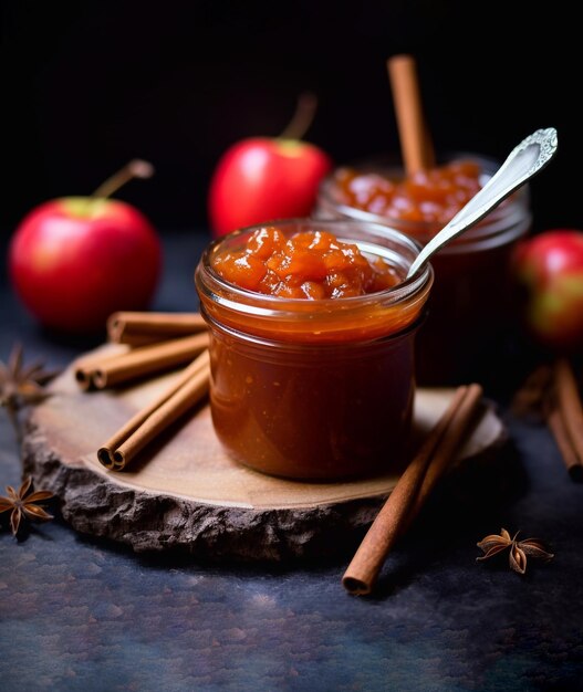 zelfgemaakte appeljamconfiture